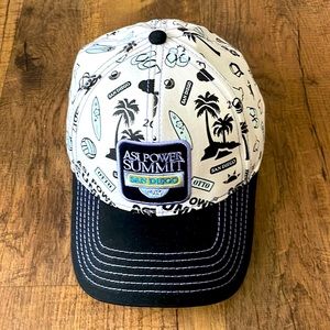 OTTO San Diego logo hat 2017 ASI Power Summit ball cap one size skater beach